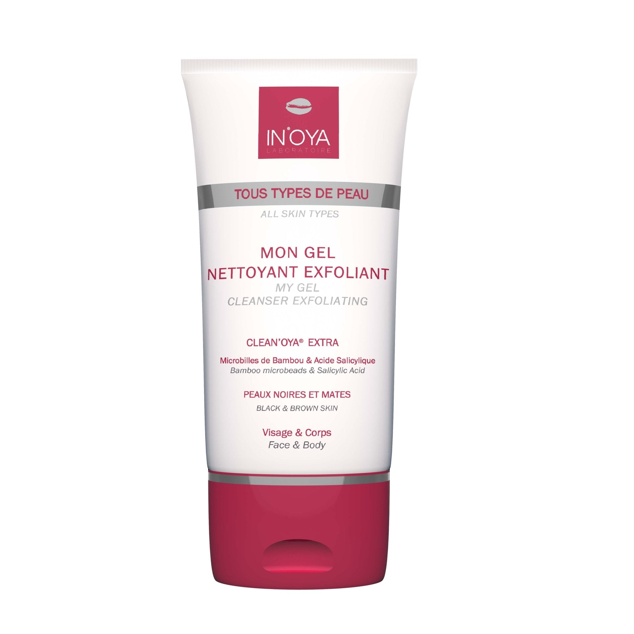 Mon Gel Nettoyant Exfoliant Gommant Inoya - 150 ml - Beauté Hérins -