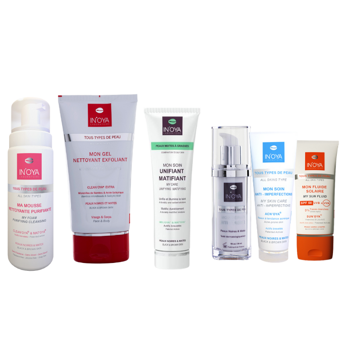 Kit 3 challenge hyperpigmentation peau mixte ou grasse