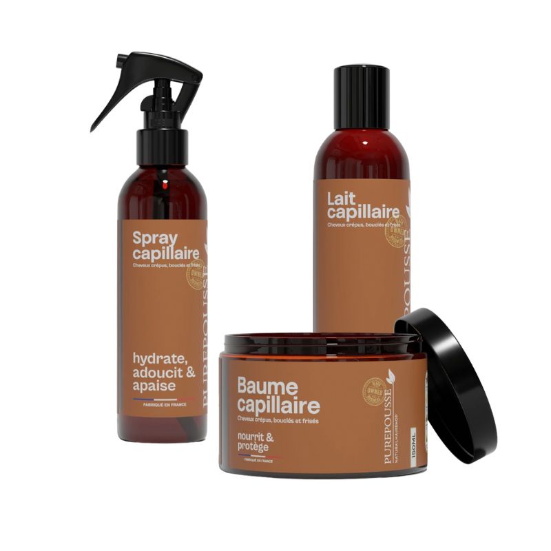 Kit de base Purepousse cheveux crépus