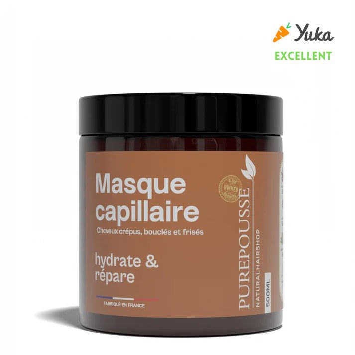 PUREPOUSSE Masque Capillaire hydratant 500ml - Beauté Hérins - 