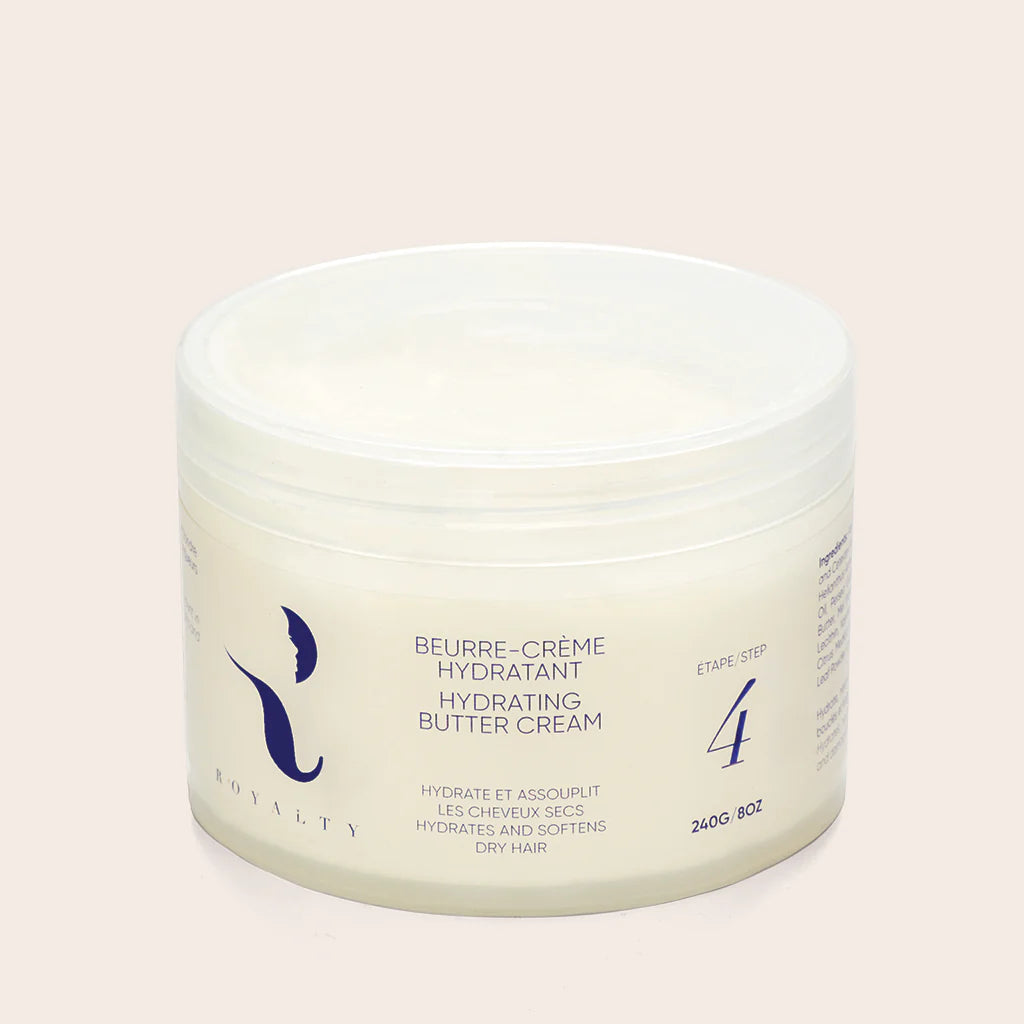 Royalty Natural Beurre crème hydratant cheveux secs, afro, crépus, frisés