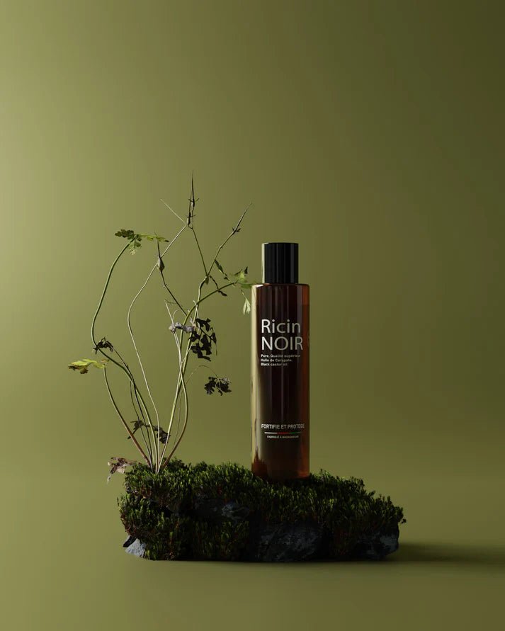 PUREPOUSSE Huile de ricin noir - Beauté Hérins -